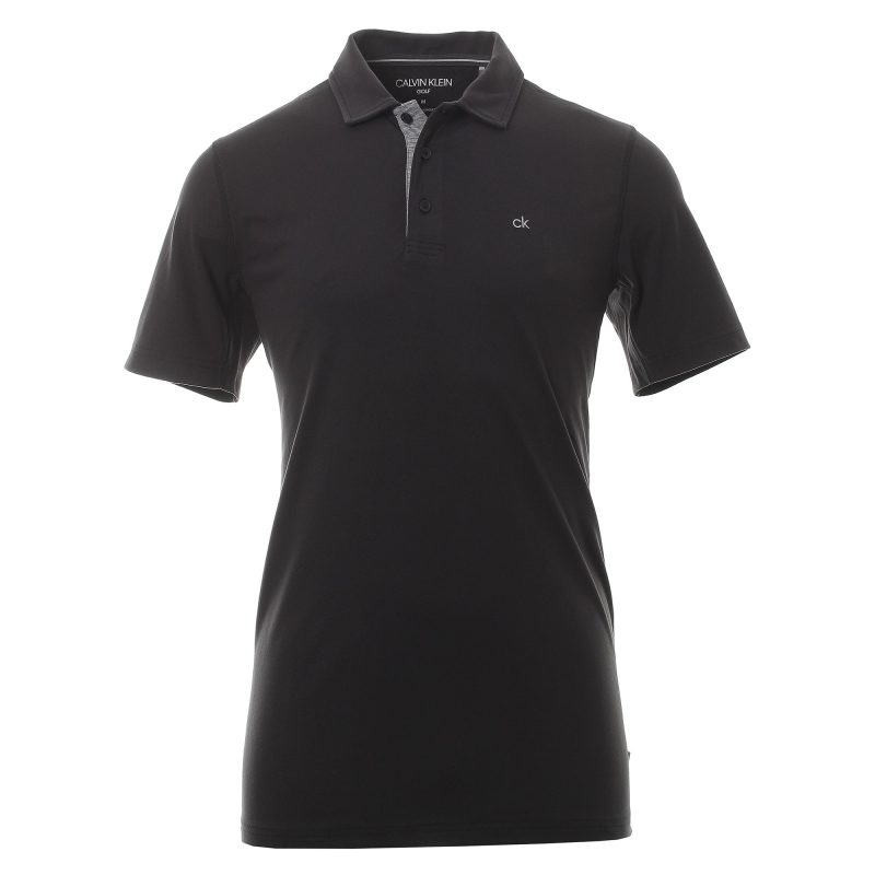 calvin klein golf newport shirt c9406 black 1