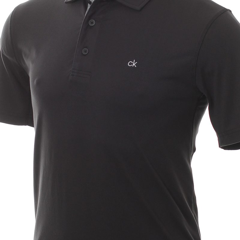 calvin klein golf newport shirt c9406 black 2