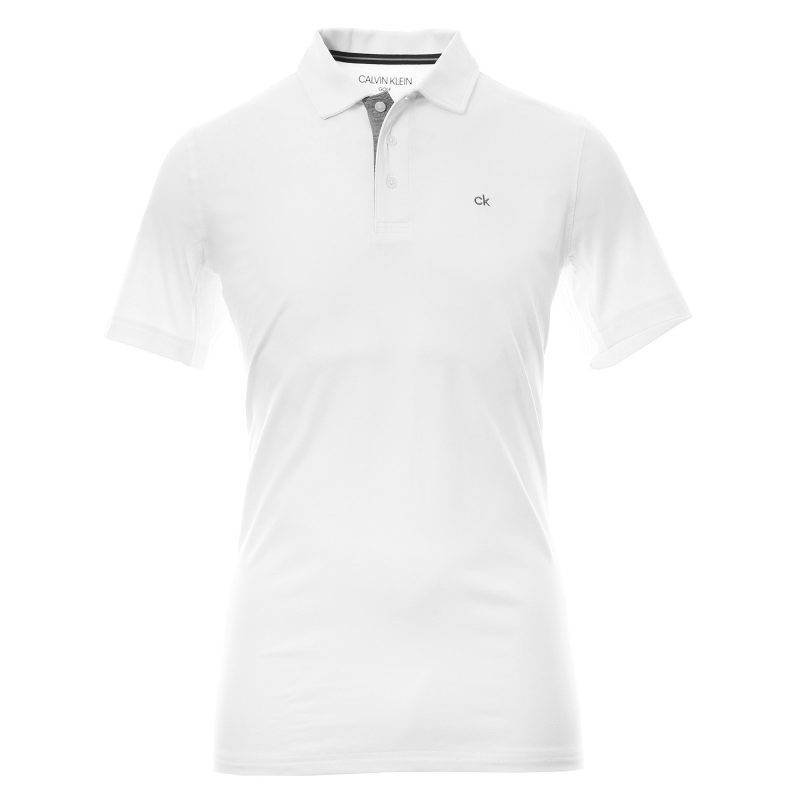 calvin klein golf newport shirt c9406 white 1