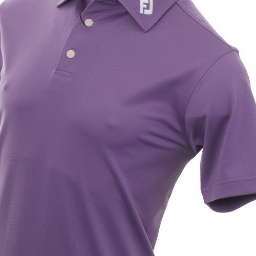 footjoy stretch pique solid golf shirt 91820 2