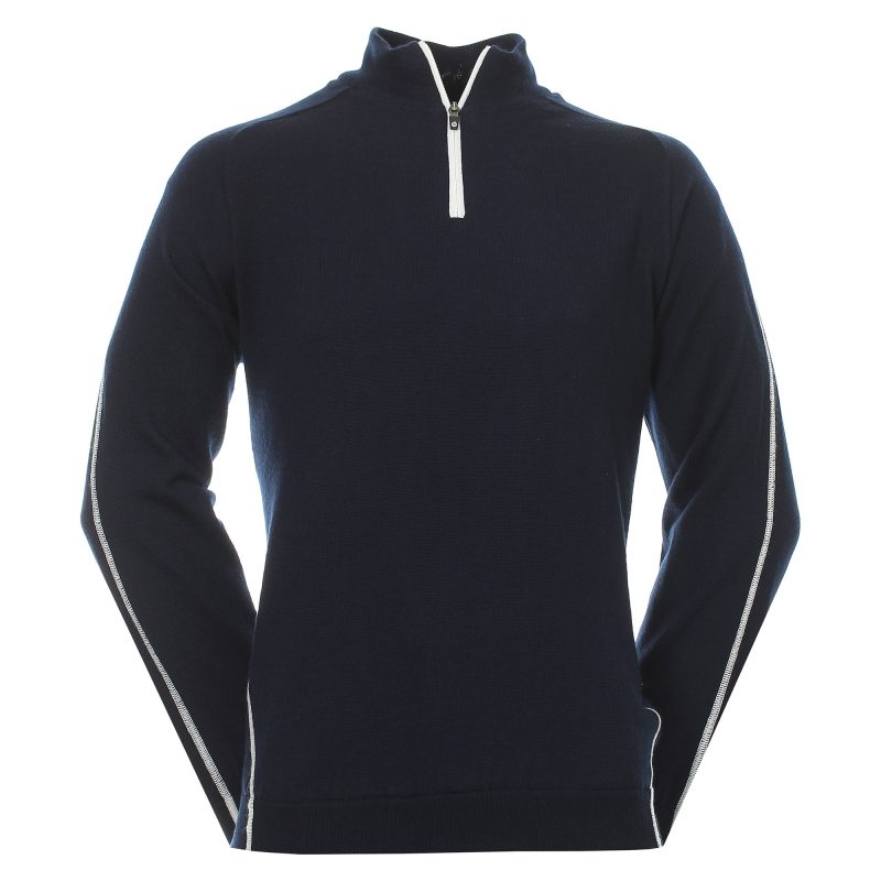 sunderland golf hamsin lined sweater navy 1