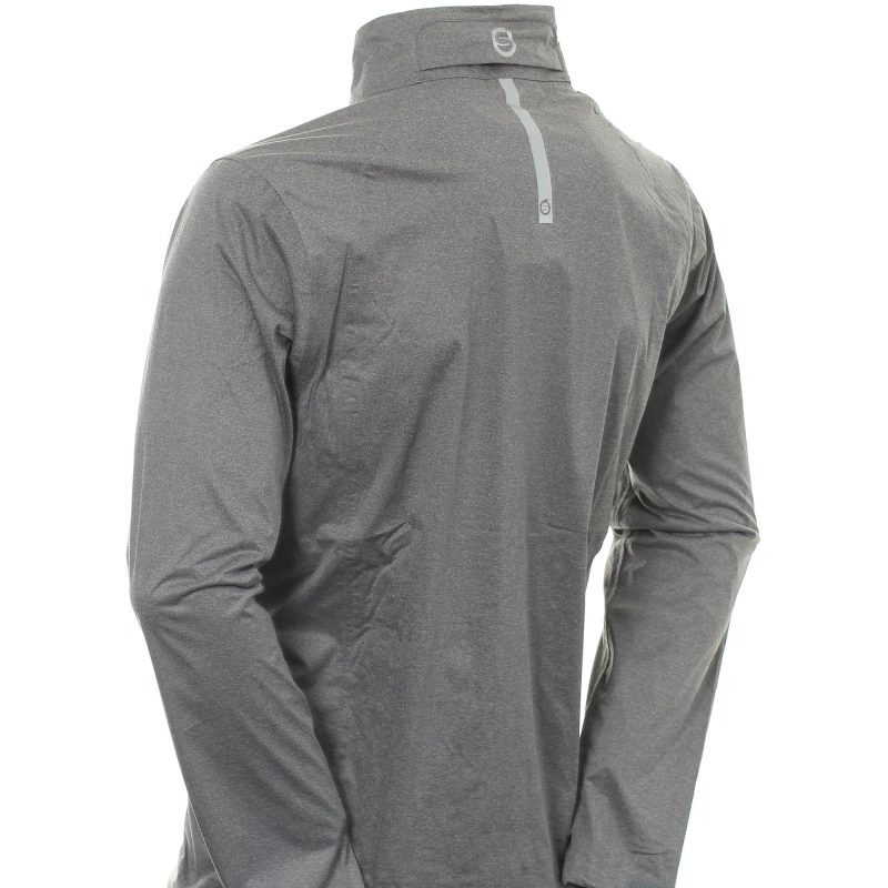 sunderland golf whisperdry pro lite waterproof jacket gunmetal marl 3