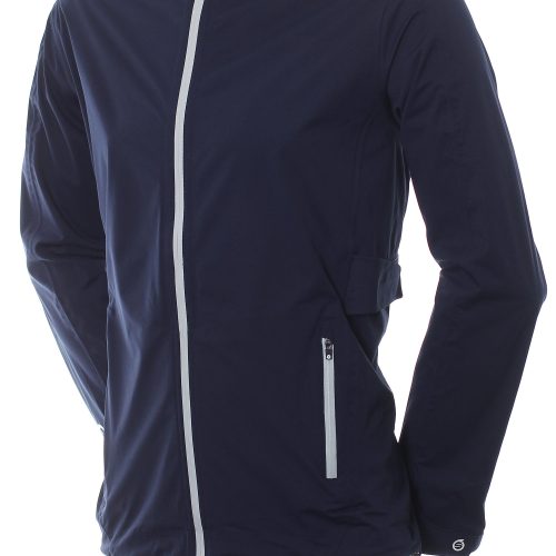 sunderland golf whisperdry pro lite waterproof jacket navy 2