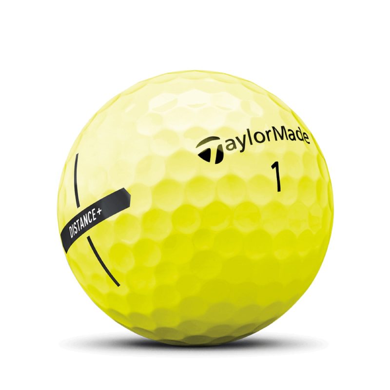 taylormade distance golf balls n76093 single yellow