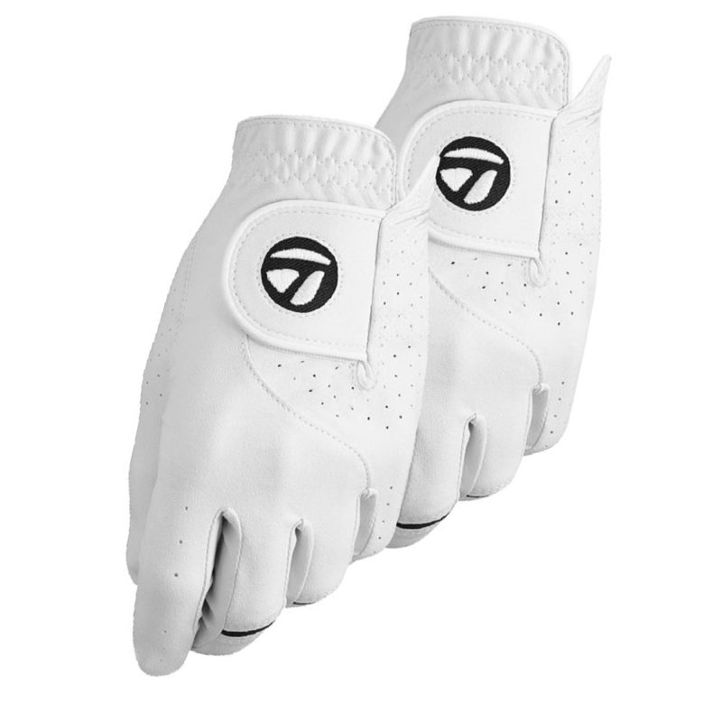 taylormade stratus tech glove 2 pack n64066 white