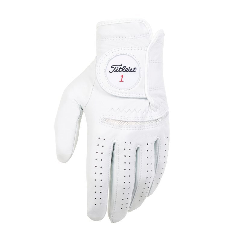 titleist permasoft golf glove mlh 6000e white